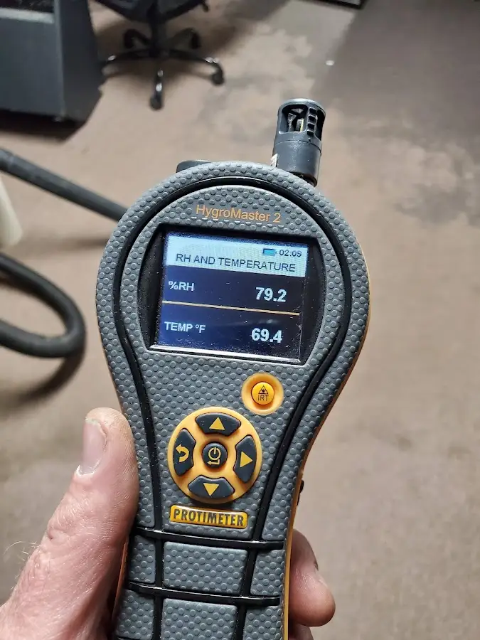 Moisture meter humidity assessment for Fire & Smoke Damage Restoration in Temple Hills